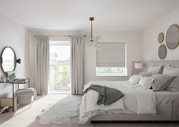 Belgravia, Cloud - Twist&Fit Roman Blind - Image 9